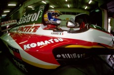 Alessandro Zanardi (ITA) Lotus 107C Mugen-Honda. Formula One Testing, Barcelona, Spain, 13-15 December 1993.