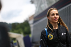 Carmen Jorda (ESP) Lotus F1 Development Driver at Formula One World Championship, Rd8, Austrian Grand Prix, Preparations, Spielberg, Austria, Thursday 18 June 2015.